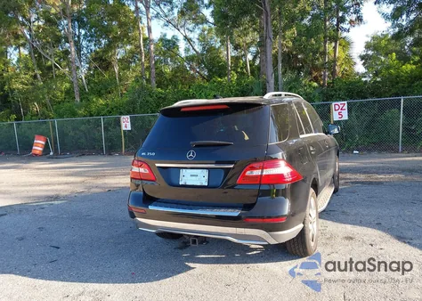 2013 Mercedes-Benz Ml 350 из США, поврежденный, VIN 4JGDA5JB3DA258472